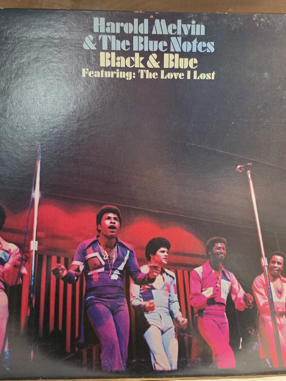 Harold Melvin &The Blue Notes,Black Blue Featuring The Love i Lost Vtg LP Record